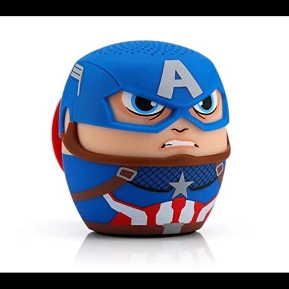 Bitty Boomers Marvel: Captain America - Mini Bluetooth Speaker - Picture 2 of 4